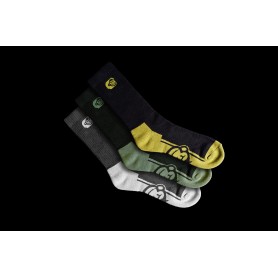 RidgeMonkey APEarel Crew Socks 3 Pack Size 6-9