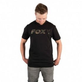 Fox Black / Camo Raglan T-shirt