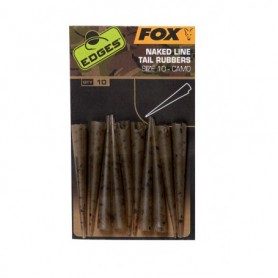 Fox Camo Naked Line tail rubbers size