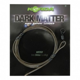 Korda Dark Matter Leader Ring Swivel 30lb 30cm
